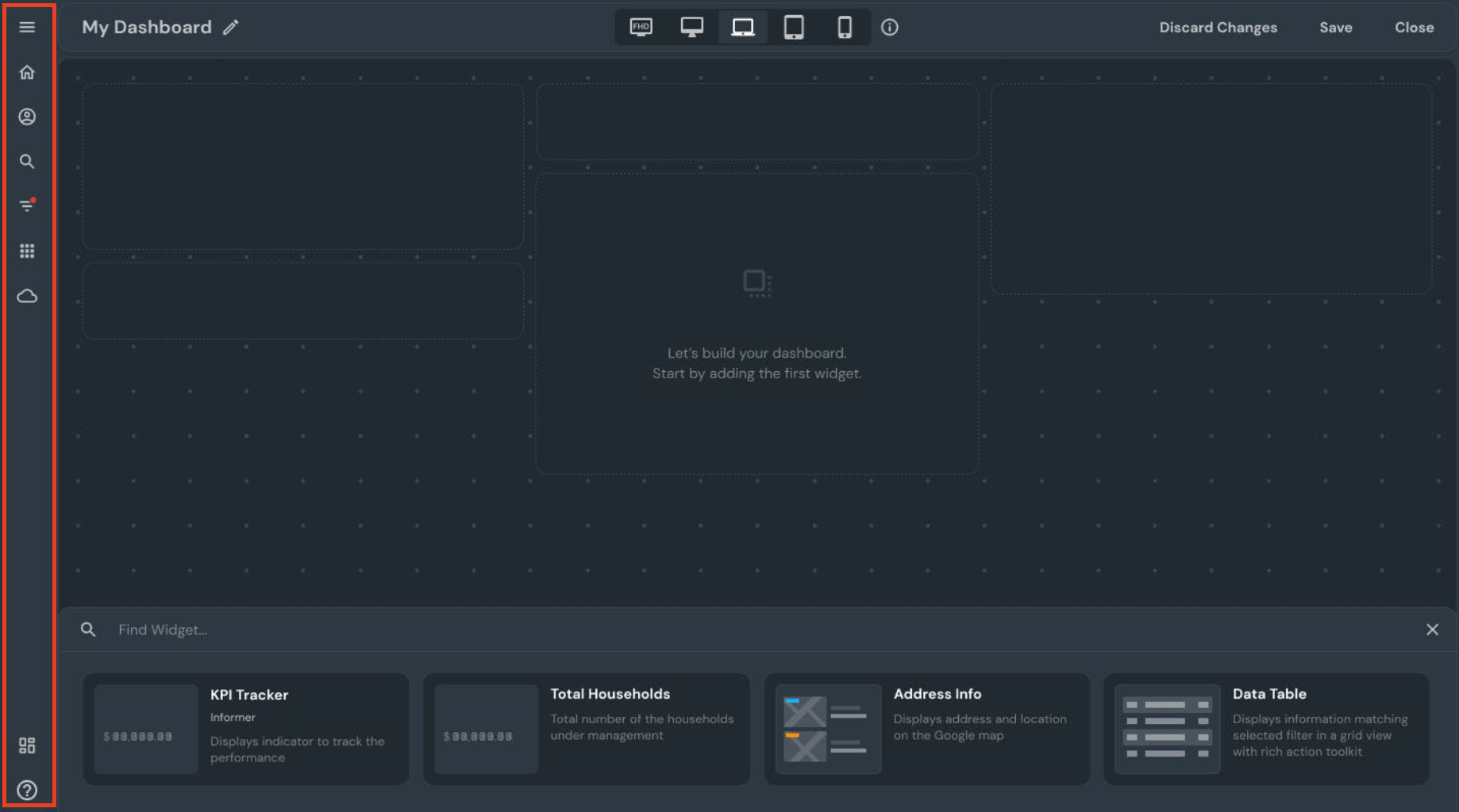 Platform widget